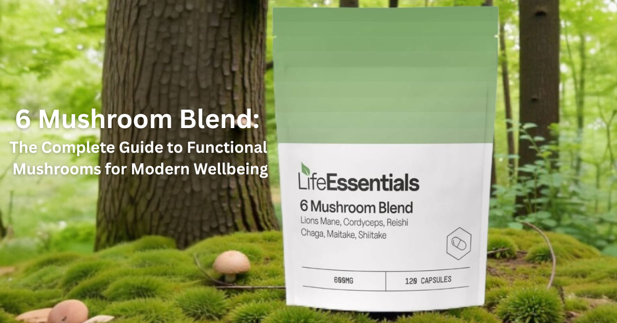 6 Mushroom Blend: The Complete Guide to Functional Mushrooms for Modern Wellbeing