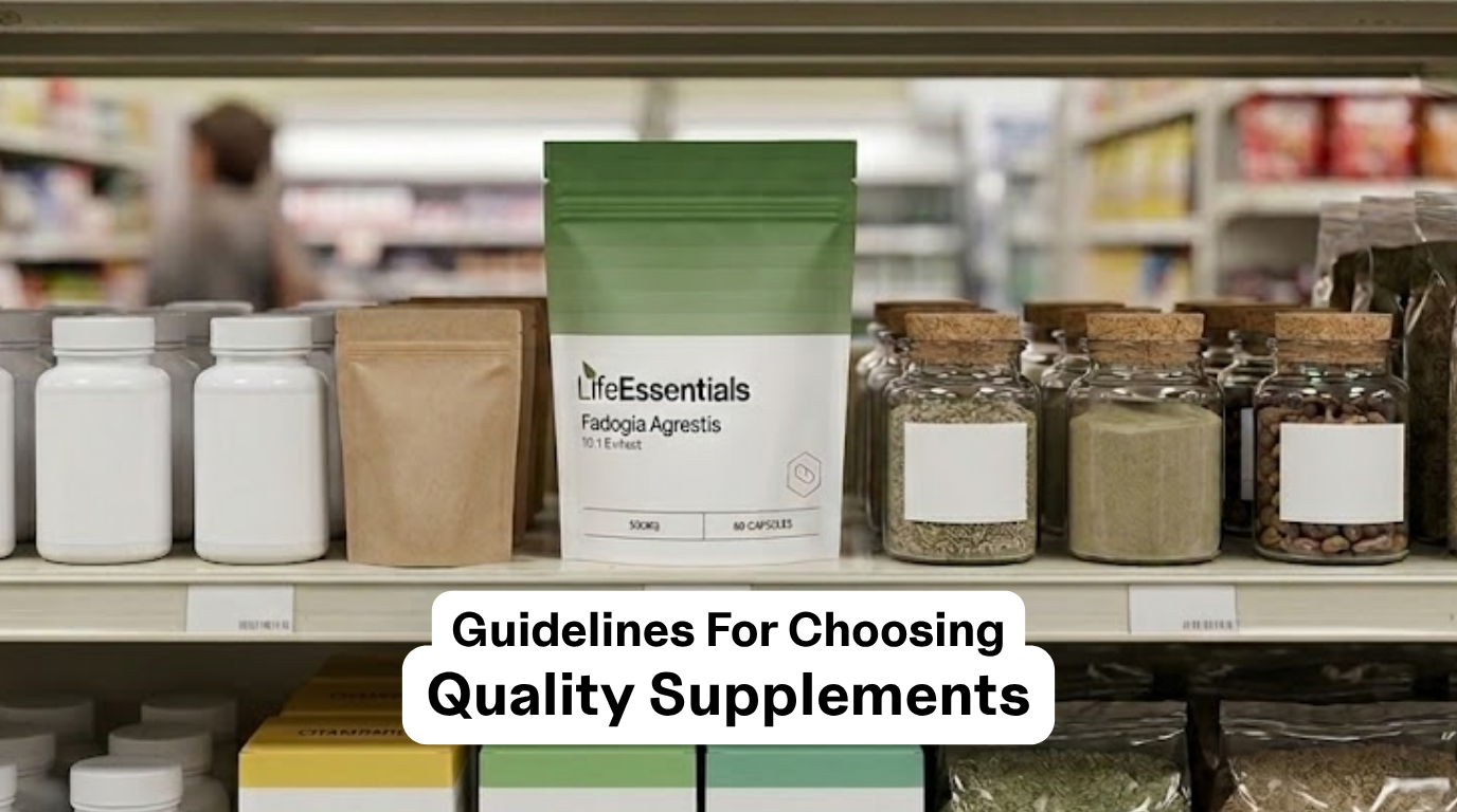 How to Choose Quality Supplements: A Guide for the Discerning Shopper!