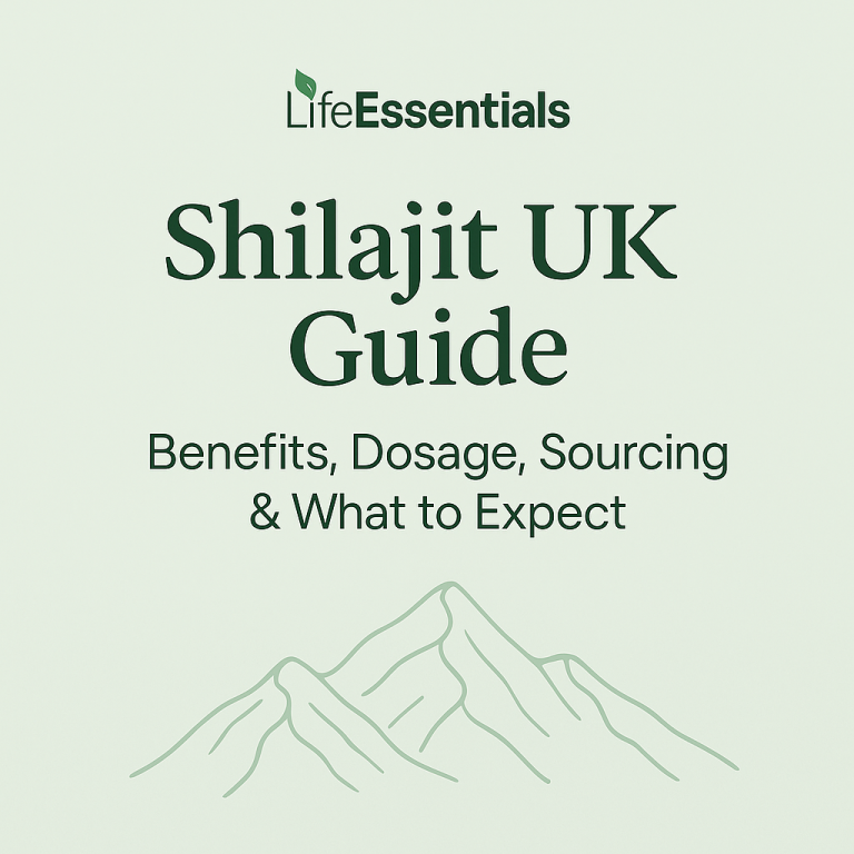 Shilajit UK Guide: Benefits, Dosage, Sourcing & What to Expect