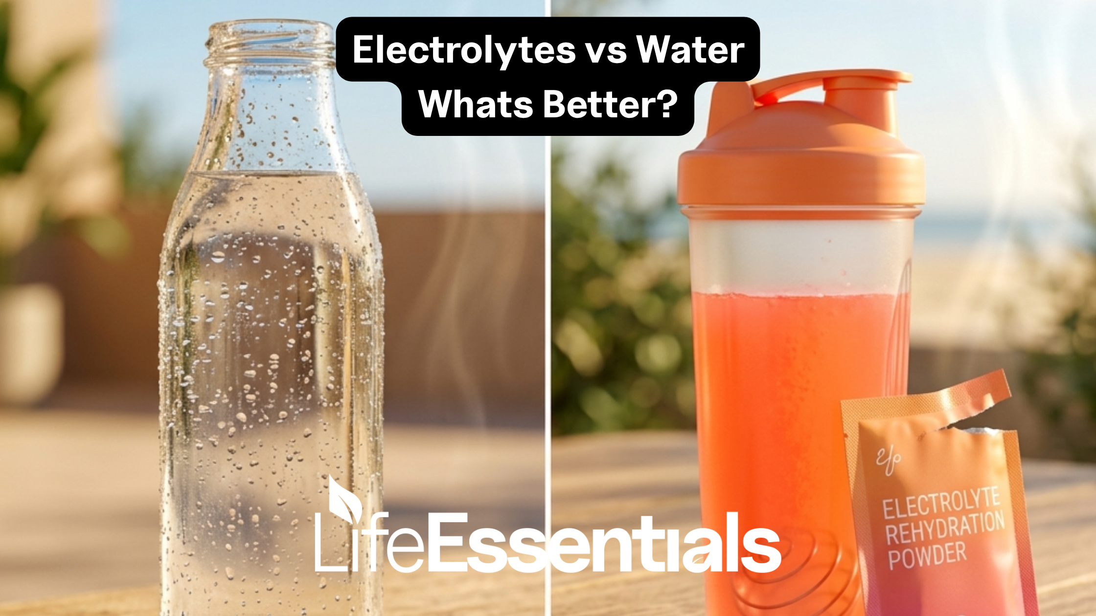 Heatwave Hydration: Do You Actually Need Electrolytes, or Just Water?